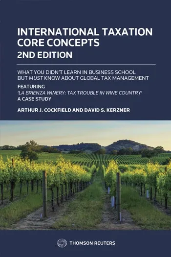 'International Tax: Core Concepts, 2nd Edition' Book by David. Kerzner